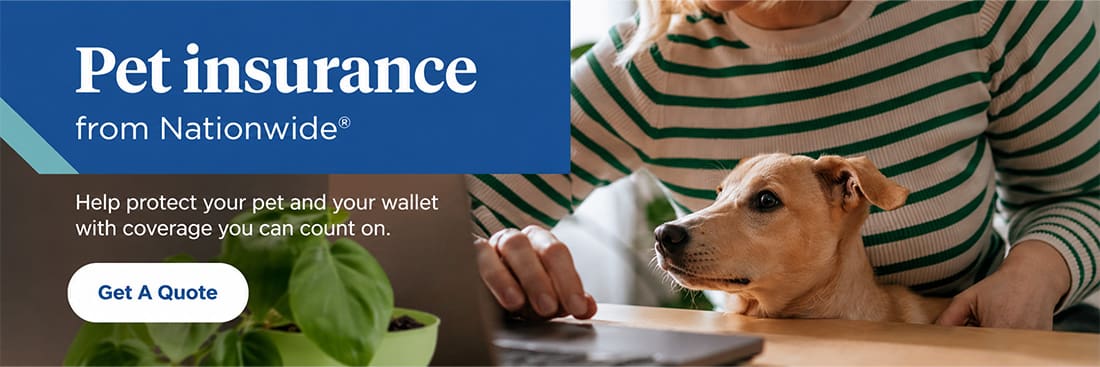 Pet Insurance - Nationwide Banner